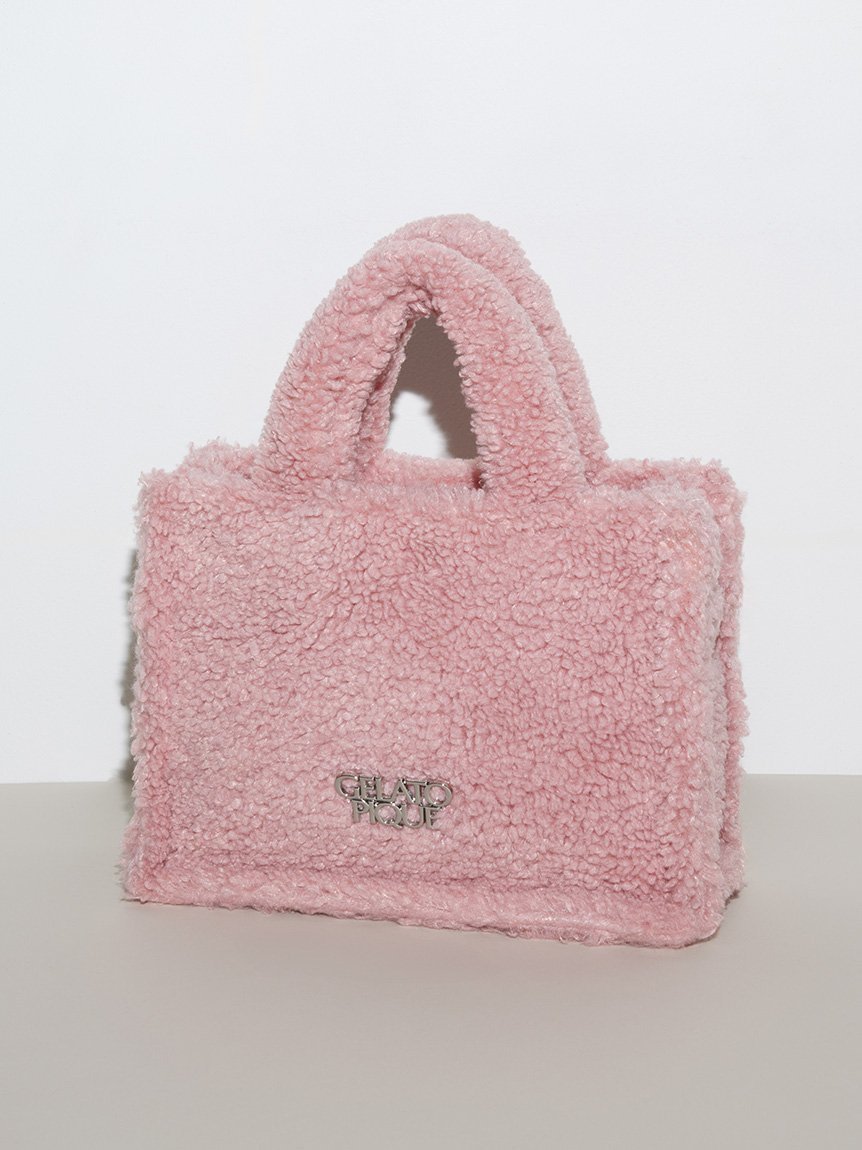 【ジェラート ピケ/gelato pique】のボアジャガードショルダーバッグ インテリア・キッズ・メンズ・レディースファッション・服の通販 founy(ファニー) 　ファッション　Fashion　レディースファッション　Fashion for Women　バッグ　Bags　おすすめ　Recommended / Our Picks　カラフル　Colorful Design　ギフト プレゼント　Gift / Present　ショルダー　Shoulder, Shoulder Strap　シルバー　Silver, Metallic Silver　スマホ　Smartphone, Mobile Device　スマート　Smart, Elegant　フロント　Front, Front Design　プレート　Plate, Dish　ポケット　Pocket, Pocket Detail　ラベンダー　Lavender　ワンポイント　One Point, Statement Accent　人気　Popular, Best Seller　秋　Autumn　財布　Wallet, Purse　PNK[066]|ID: prp329100004751900 ipo3291000000034532021