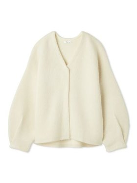 【フレイ アイディー/FRAY I.D】のダブルフェイスラクーンカーディガン 人気、トレンドファッション・服の通販 founy(ファニー) ファッション Fashion レディースファッション Fashion for Women トップス・カットソー Cut & Sew Tops カーディガン・羽織り Layered Style Cardigans カーディガン Cardigan, Knitwear スマート Smart, Elegant ダブル Double, Double-Breasted ドット Polka Dot, Dot Pattern フェイス Face, Facial Design フロント Front, Front Design プリント Print, Printed Pattern ポケット Pocket, Pocket Detail おすすめ Recommended / Our Picks |ID:prp329100004751905