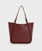 【チャールズ アンド キース/CHARLES & KEITH】のサークルハンドル トートバッグ 【再入荷】(Black) 人気、トレンドファッション・服の通販 founy(ファニー) ファッション Fashion レディースファッション Fashion for Women バッグ Bags サークル Circle, Round Design シンプル Simple, Minimal トラベル Travel, Travel Gear ビジネス 仕事 通勤 Business / Work / Commuting ベーシック Basic, Essential ポーチ Pouch, Small Case 再入荷 Restock / Back in Stock thumbnail MulberryPlum|ID: prp329100004751914 ipo3291000000034811786
