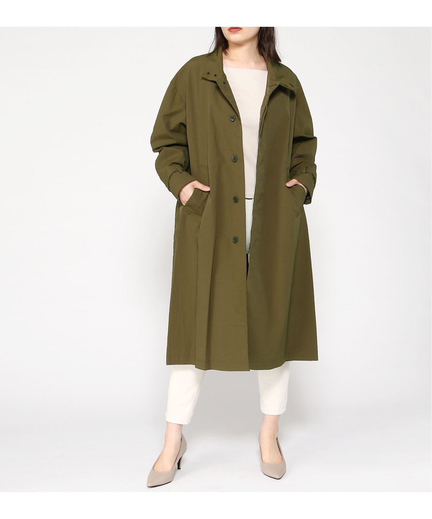 【パドカレ/pas de calais】のコート 人気、トレンドファッション・服の通販 founy(ファニー)  ファッション Fashion レディースファッション Fashion for Women アウター Coat / Outerwear Collection コート・ロングコート・ピーコート Long Coats, Peacoats & More ビジネス 仕事 通勤 Business / Work / Commuting  other-1|ID: prp329100004752127 ipo3291000000034367593