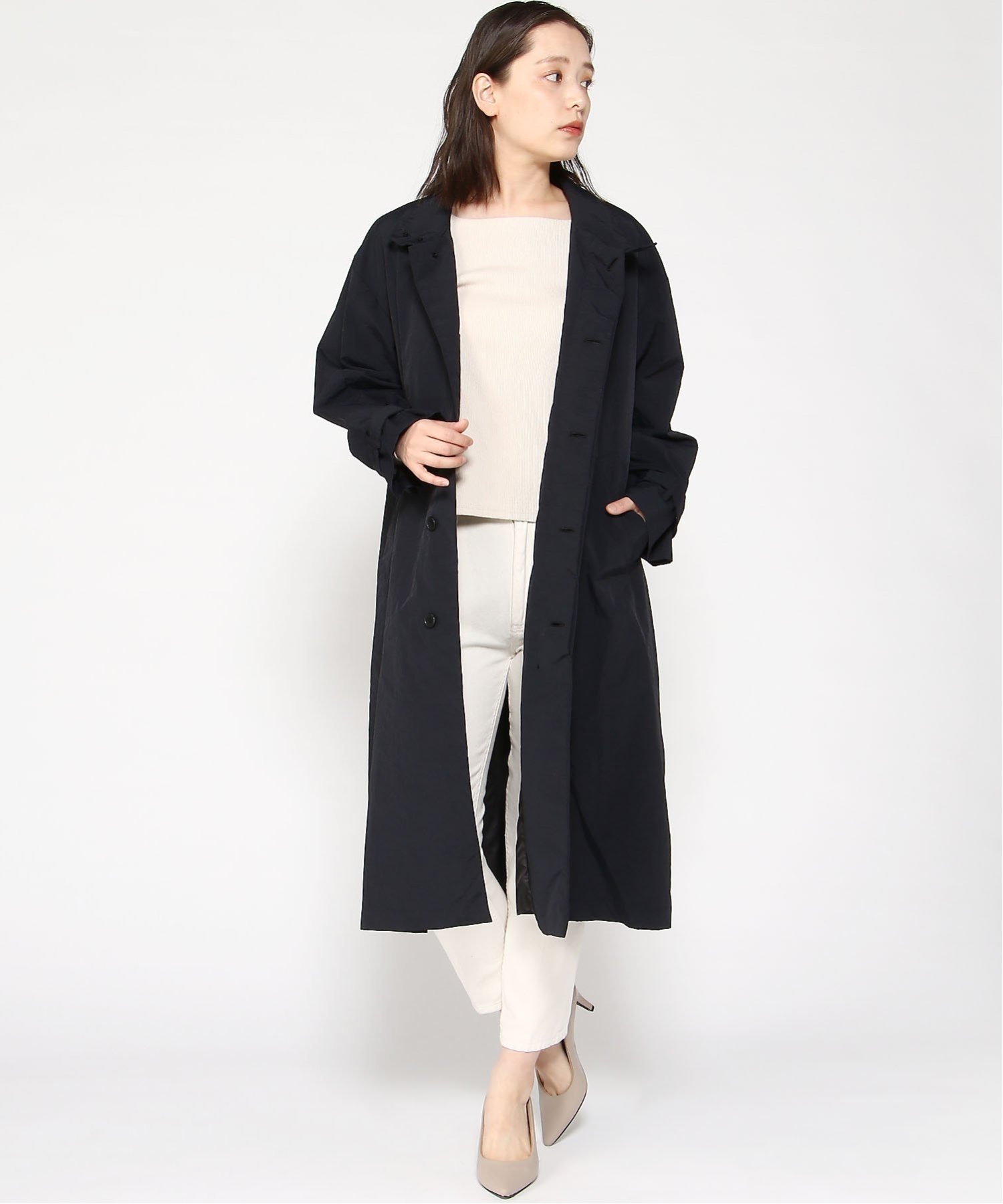 【パドカレ/pas de calais】のコート インテリア・キッズ・メンズ・レディースファッション・服の通販 founy(ファニー)  ファッション Fashion レディースファッション Fashion for Women アウター Coat / Outerwear Collection コート・ロングコート・ピーコート Long Coats, Peacoats & More ビジネス 仕事 通勤 Business / Work / Commuting クロ|ID: prp329100004752127 ipo3291000000034367595