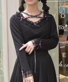 【アクシーズファム/axes femme】のバラストラップフリルインナー 黒|ID: prp329100004752142 ipo3291000000034368087