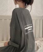 【ミニミニストア/miniministore】のビッグシルエットロゴtシャツ レディース 人気、トレンドファッション・服の通販 founy(ファニー) ファッション Fashion レディースファッション Fashion for Women トップス・カットソー Cut & Sew Tops シャツ・ブラウス・オフィスカジュアル Elegant Blouses & Button-Ups ロングTシャツ・Tシャツ Longline T-Shirts & Tees おすすめ Recommended / Our Picks デニム Denim, Jeans Material プリント Print, Printed Pattern リラックス Relax, Relaxed Fit レギンス Leggings, Stretch Pants 半袖 Short Sleeve, Half Sleeve 夏 Summer thumbnail ダークグレー|ID: prp329100004752164 ipo3291000000034368480