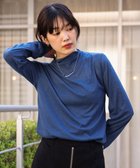 【バブ ブージュルード/Bab Bou Jeloud】のシアーボトルインナー 人気、トレンドファッション・服の通販 founy(ファニー) ファッション Fashion レディースファッション Fashion for Women おすすめ Recommended / Our Picks なめらか Smooth, Silky Texture インナー Innerwear カーディガン Cardigan, Knitwear キャミソール Camisole, Spaghetti Strap Top ジャケット Jacket, Outerwear チューブ Tube, Tube Top トレンド Trend, Trending Now フィット Fit, Slim Fit ベスト Vest, Waistcoat ボトルネック Bottle Neck, Mock Neck エレガント 上品 Elegant 再入荷 Restock / Back in Stock thumbnail BLUE|ID: prp329100004752165 ipo3291000000034368494