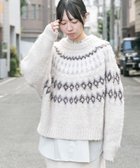 【アーバンリサーチ ドアーズ/URBAN RESEARCH DOORS】のノルディックニットプルオーバー 人気、トレンドファッション・服の通販 founy(ファニー) ファッション Fashion レディースファッション Fashion for Women トップス・カットソー Cut & Sew Tops ニット Knit Tops & Sweaters カジュアルプルオーバー・ニットトップス Pullovers & Knit Tops / Casual Pullovers 2025年 2025 2025-2026秋冬・A/W Autumn/Winter 2025–26 AW25–26 冬 Winter / This Winter スラックス Slacks, Dress Pants ワイド Wide, Wide Fit A/W・秋冬 Autumn/Winter thumbnail アイボリー|ID: prp329100004752168 ipo3291000000035050993