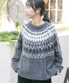 【アーバンリサーチ ドアーズ/URBAN RESEARCH DOORS】のノルディックニットプルオーバー 人気、トレンドファッション・服の通販 founy(ファニー) ファッション Fashion レディースファッション Fashion for Women トップス・カットソー Cut & Sew Tops ニット Knit Tops & Sweaters カジュアルプルオーバー・ニットトップス Pullovers & Knit Tops / Casual Pullovers 2025年 2025 2025-2026秋冬・A/W Autumn/Winter 2025–26 AW25–26 冬 Winter / This Winter スラックス Slacks, Dress Pants ワイド Wide, Wide Fit A/W・秋冬 Autumn/Winter thumbnail グレー|ID: prp329100004752168 ipo3291000000035050994