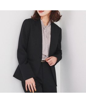 【アンタイトル/UNTITLED】の【洗える通勤スーツ】レジェールギャバ ストレッチカラーレスジャケット 人気、トレンドファッション・服の通販 founy(ファニー) ファッション Fashion レディースファッション Fashion for Women アウター Coat / Outerwear Collection レディースジャケット・軽アウター Jackets スーツ Business Suits & Workwear スーツジャケット・オフィスブレザー Suit Jackets / Blazers コンパクト Compact, Small Size ストレッチ Stretch, Stretchy Fabric スマート Smart, Elegant スーツ Suit, Formalwear フロント Front, Front Design 洗える Machine Washable ビジネス 仕事 通勤 Business / Work / Commuting |ID:prp329100004752169