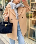 【ノーリーズ/NOLLEY'S】の【一部WEB限定アイテム】SP140リバーコート起毛メルトン仕上げ 人気、トレンドファッション・服の通販 founy(ファニー) ファッション Fashion レディースファッション Fashion for Women アウター Coat / Outerwear Collection コート・ロングコート・ピーコート Long Coats, Peacoats & More ハーフ Half, Half-Length メルトン Melton, Heavy Wool おすすめ Recommended / Our Picks エレガント 上品 Elegant 2025年 2025 2025-2026秋冬・A/W Autumn/Winter 2025–26 AW25–26 thumbnail ベージュ|ID: prp329100004752202 ipo3291000000034926248