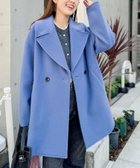 【ノーリーズ/NOLLEY'S】の【一部WEB限定アイテム】SP140リバーコート起毛メルトン仕上げ 人気、トレンドファッション・服の通販 founy(ファニー) ファッション Fashion レディースファッション Fashion for Women アウター Coat / Outerwear Collection コート・ロングコート・ピーコート Long Coats, Peacoats & More ハーフ Half, Half-Length メルトン Melton, Heavy Wool おすすめ Recommended / Our Picks エレガント 上品 Elegant 2025年 2025 2025-2026秋冬・A/W Autumn/Winter 2025–26 AW25–26 thumbnail ブルー|ID: prp329100004752202 ipo3291000000034926252