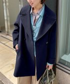 【ノーリーズ/NOLLEY'S】の【一部WEB限定アイテム】SP140リバーコート起毛メルトン仕上げ 人気、トレンドファッション・服の通販 founy(ファニー) ファッション Fashion レディースファッション Fashion for Women アウター Coat / Outerwear Collection コート・ロングコート・ピーコート Long Coats, Peacoats & More ハーフ Half, Half-Length メルトン Melton, Heavy Wool おすすめ Recommended / Our Picks エレガント 上品 Elegant 2025年 2025 2025-2026秋冬・A/W Autumn/Winter 2025–26 AW25–26 thumbnail ネイビー|ID: prp329100004752202 ipo3291000000034926254