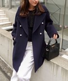 【ノーリーズ/NOLLEY'S】の【一部WEB限定アイテム】SP140リバーコート起毛メルトン仕上げ 人気、トレンドファッション・服の通販 founy(ファニー) ファッション Fashion レディースファッション Fashion for Women アウター Coat / Outerwear Collection コート・ロングコート・ピーコート Long Coats, Peacoats & More ハーフ Half, Half-Length メルトン Melton, Heavy Wool おすすめ Recommended / Our Picks エレガント 上品 Elegant 2025年 2025 2025-2026秋冬・A/W Autumn/Winter 2025–26 AW25–26 thumbnail ブルー系その他7|ID: prp329100004752202 ipo3291000000034926255