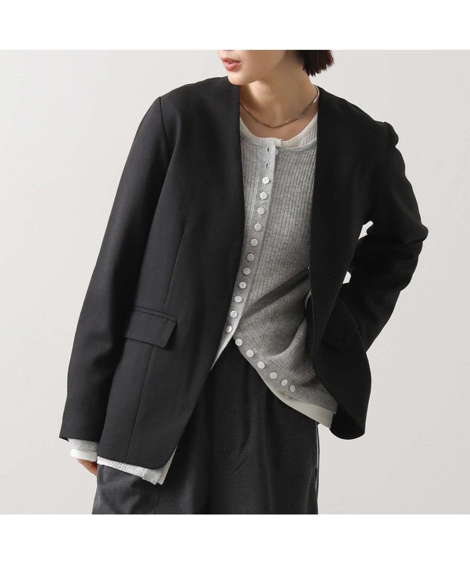 【グレディブリリアン/Gready Brilliant】のGready Brilliant/2_LUカラーレスJK 人気、トレンドファッション・服の通販 founy(ファニー)  ファッション Fashion レディースファッション Fashion for Women おすすめ Recommended / Our Picks ジャケット Jacket, Outerwear セットアップ Set-Up, Coordinated Outfit バランス Balance, Style Balance フロント Front, Front Design エレガント 上品 Elegant 羽織 Haori, Light Jacket  other-1|ID: prp329100004752208 ipo3291000000034369144