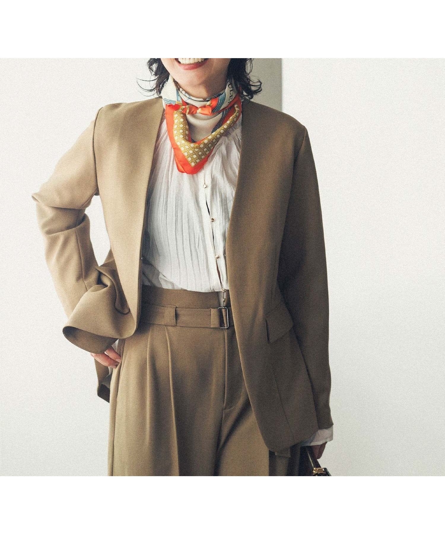 【グレディブリリアン/Gready Brilliant】のGready Brilliant/2_LUカラーレスJK インテリア・キッズ・メンズ・レディースファッション・服の通販 founy(ファニー)  ファッション Fashion レディースファッション Fashion for Women おすすめ Recommended / Our Picks ジャケット Jacket, Outerwear セットアップ Set-Up, Coordinated Outfit バランス Balance, Style Balance フロント Front, Front Design エレガント 上品 Elegant 羽織 Haori, Light Jacket MOC|ID: prp329100004752208 ipo3291000000034369146