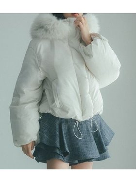 【スナイデル/SNIDEL】の【WEB限定カラーあり】西川フードファーショートダウン 人気、トレンドファッション・服の通販 founy(ファニー) ファッション Fashion レディースファッション Fashion for Women ウェーブ Wavy Pattern 今季 This Season, Current Season 軽量 Lightweight, Ultra Light ショート Short, Short Length ジップ Zip, Zipper ストレート Straight, Straight Cut スマート Smart, Elegant ダウン Down, Puffer ドット Polka Dot, Dot Pattern バランス Balance, Style Balance フロント Front, Front Design ブロック Block, Solid Block Pattern ボトム Bottoms, Lower Wear ポケット Pocket, Pocket Detail ミドル Middle Length, Mid Height 冬 Winter / This Winter おすすめ Recommended / Our Picks |ID:prp329100004752229