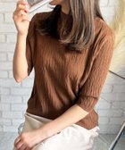 【アミュレット/Amulet】の【Amulet】ハイネックニットソー 人気、トレンドファッション・服の通販 founy(ファニー) ファッション Fashion レディースファッション Fashion for Women トップス・カットソー Cut & Sew Tops ニット Knit Tops & Sweaters ハイネック High Neck, Mock Neck エレガント 上品 Elegant thumbnail ブラウン|ID: prp329100004752248 ipo3291000000034437341