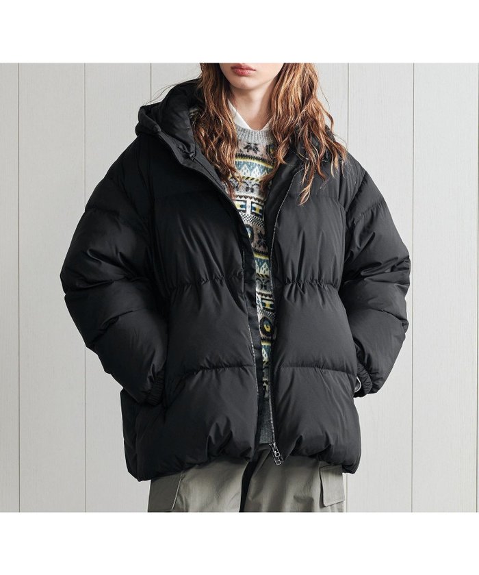 【ユナイテッドアローズ/UNITED ARROWS】のH ビッグ ダウンブルゾン インテリア・キッズ・メンズ・レディースファッション・服の通販 founy(ファニー) https://founy.com/ ファッション Fashion レディースファッション Fashion for Women アウター Coat / Outerwear Collection ブルゾンジャケット・スポーティアウター Blouson Jackets ジャケット Jacket, Outerwear スピンドル Spindle, Drawcord ダウン Down, Puffer 定番 Standard, Basic Item バランス Balance, Style Balance ビッグ Big, Oversized ブルゾン Blouson, Bomber Jacket アウトレット Outlet / Clearance おすすめ Recommended / Our Picks |ID: prp329100004752283 ipo3291000000034518855