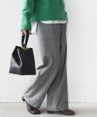 【シップス フォー ウィメン/SHIPS】の手洗い可能 両面起毛 ポケット デザイン ドロスト パンツ ブラック|ID: prp329100004752284 ipo3291000000034819878