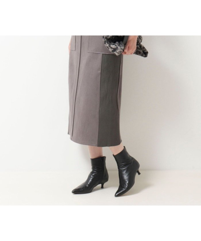 【ノーリーズ/NOLLEY'S】の《セットアップ対応》スエード×リブワークスカート インテリア・キッズ・メンズ・レディースファッション・服の通販 founy(ファニー) https://founy.com/ ファッション Fashion レディースファッション Fashion for Women セットアップ Matching Sets スカート・ミニ/ミディ/マキシ Skirts / Mini, Midi & Maxi Skirts 切替 Switching, Contrast Panel セットアップ Set-Up, Coordinated Outfit タイトスカート Pencil Skirt, Tight Skirt チェック Check, Plaid, Tartan フロント Front, Front Design ポケット Pocket, Pocket Detail おすすめ Recommended / Our Picks エレガント 上品 Elegant 2025年 2025 2025-2026秋冬・A/W Autumn/Winter 2025–26 AW25–26 |ID: prp329100004752291 ipo3291000000034498526