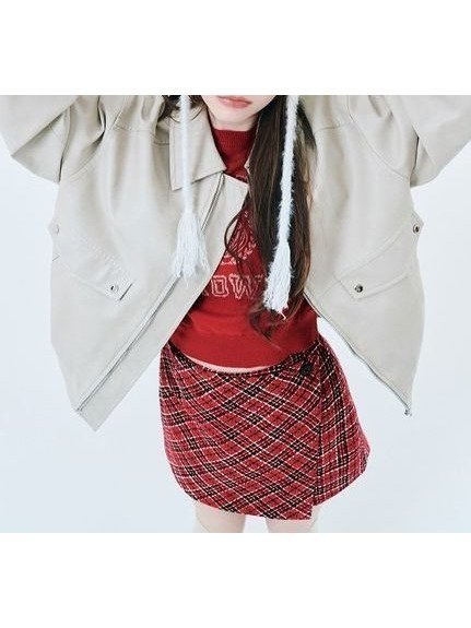 【リリーブラウン/Lily Brown】のヴィンテージフェイクレザーブルゾン インテリア・キッズ・メンズ・レディースファッション・服の通販 founy(ファニー) https://founy.com/ ファッション Fashion レディースファッション Fashion for Women アウター Coat / Outerwear Collection ブルゾンジャケット・スポーティアウター Blouson Jackets スマート Smart, Elegant フラップ Flap, Flap Pocket ブルゾン Blouson, Bomber Jacket ポケット Pocket, Pocket Detail リアル Real, Realistic ヴィンテージ Vintage Style 今季 This Season, Current Season |ID: prp329100004752298 ipo3291000000034653528