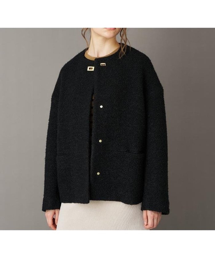 【ドレステリア/DRESSTERIOR】の【CLASSY.12月号掲載】ループヤーンショートジャケット インテリア・キッズ・メンズ・レディースファッション・服の通販 founy(ファニー) https://founy.com/ 雑誌掲載アイテム Magazine Picks & Fashion Features ファッション雑誌 Fashion Magazines クラッシィ CLASSY. ファッション Fashion レディースファッション Fashion for Women アウター Coat / Outerwear Collection レディースジャケット・軽アウター Jackets エレガント 上品 Elegant 12月号 December Issue ショート Short, Short Length シンプル Simple, Minimal ストレッチ Stretch, Stretchy Fabric スマート Smart, Elegant 雑誌 Magazine, Fashion Magazine 人気 Popular, Best Seller ブルゾン Blouson, Bomber Jacket ボトム Bottoms, Lower Wear ループ Loop, Loop Knit |ID: prp329100004752313 ipo3291000000034466785