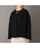 【ドレステリア/DRESSTERIOR】の【CLASSY.12月号掲載】ループヤーンショートジャケット ブラック|ID: prp329100004752313 ipo3291000000034466786