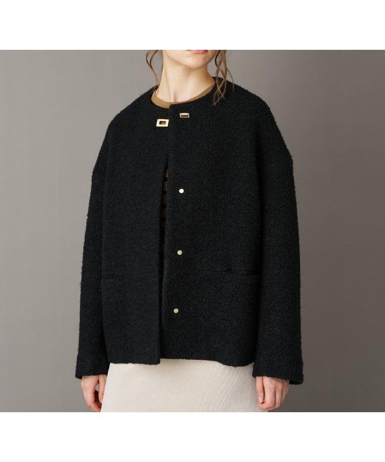 【ドレステリア/DRESSTERIOR】の【CLASSY.12月号掲載】ループヤーンショートジャケット インテリア・キッズ・メンズ・レディースファッション・服の通販 founy(ファニー) 雑誌掲載アイテム Magazine Picks & Fashion Features ファッション雑誌 Fashion Magazines クラッシィ CLASSY. ファッション Fashion レディースファッション Fashion for Women アウター Coat / Outerwear Collection レディースジャケット・軽アウター Jackets エレガント 上品 Elegant 12月号 December Issue ショート Short, Short Length シンプル Simple, Minimal ストレッチ Stretch, Stretchy Fabric スマート Smart, Elegant 雑誌 Magazine, Fashion Magazine 人気 Popular, Best Seller ブルゾン Blouson, Bomber Jacket ボトム Bottoms, Lower Wear ループ Loop, Loop Knit ブラック|ID: prp329100004752313 ipo3291000000034466786