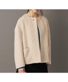 【ドレステリア/DRESSTERIOR】の【CLASSY.12月号掲載】ループヤーンショートジャケット ライトベージュ|ID: prp329100004752313 ipo3291000000034466787