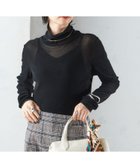 【シップス フォー ウィメン/SHIPS】の手洗い可能 フロッキ- チュール タートルネック 人気、トレンドファッション・服の通販 founy(ファニー) ファッション Fashion レディースファッション Fashion for Women トップス・カットソー Cut & Sew Tops タートルネック・ハイネックトップス Turtlenecks & High-Neck Tops インナー Innerwear キャミソール Camisole, Spaghetti Strap Top シアー Sheer, See-Through シンプル Simple, Minimal ジャケット Jacket, Outerwear センター Center, Center Line タートルネック Turtleneck, High Neck チュール Tulip, Tulip Motif ベロア Velour, Soft Velvet おすすめ Recommended / Our Picks thumbnail ブラック|ID: prp329100004752314 ipo3291000000034370354