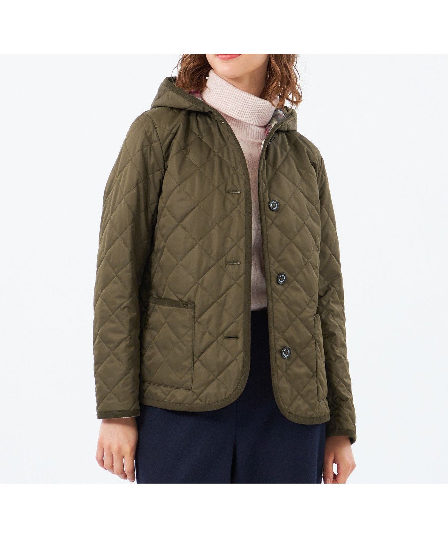 【マッキントッシュ フィロソフィー/MACKINTOSH PHILOSOPHY】の【ROYTON MIDDLE HOOD(ロイトンミドルフード)】キルティング インテリア・キッズ・メンズ・レディースファッション・服の通販 founy(ファニー) 　ファッション　Fashion　レディースファッション　Fashion for Women　おすすめ　Recommended / Our Picks　キルティング　Quilted, Quilting　コンパクト　Compact, Small Size　スタイリッシュ　Stylish, Fashionable　ダウン　Down, Puffer　チェック　Check, Plaid, Tartan　バランス　Balance, Style Balance　ミドル　Middle Length, Mid Height　冬　Winter / This Winter　春　Spring　秋　Autumn　カーキ|ID: prp329100004752319 ipo3291000000034728651