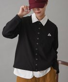 【チャオパニックティピー/CIAOPANIC TYPY】の【GEVACO】裏毛クルーネックカーディガン 人気、トレンドファッション・服の通販 founy(ファニー) ファッション Fashion レディースファッション Fashion for Women トップス・カットソー Cut & Sew Tops カーディガン・羽織り Layered Style Cardigans アクセサリー Fashion Accessories カットソー Cut and Sewn Top カーディガン Cardigan, Knitwear シンプル Simple, Minimal デニム Denim, Jeans Material フェミニン Feminine, Girly フロント Front, Front Design ポケット Pocket, Pocket Detail ワーク Workwear, Utility Style おすすめ Recommended / Our Picks エレガント 上品 Elegant thumbnail ブラック|ID: prp329100004752321 ipo3291000000034370451