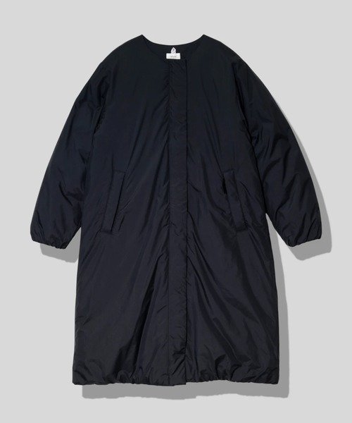 【ゴースローキャラバン/go slow caravan】のNANGA/ナンガ NO COLLAR DOWN COAT W (WOMENS) インテリア・キッズ・メンズ・レディースファッション・服の通販 founy(ファニー)  ファッション Fashion レディースファッション Fashion for Women アウター Coat / Outerwear Collection コート・ロングコート・ピーコート Long Coats, Peacoats & More ダウンジャケット・軽量ダウン Warm & Lightweight Down Jackets アウトドア Outdoor Clothing インナー Innerwear シンプル Simple, Minimal ジャケット Jacket, Outerwear セットアップ Set-Up, Coordinated Outfit ダウン Down, Puffer ポケット Pocket, Pocket Detail モダン Modern, Contemporary リラックス Relax, Relaxed Fit 冬 Winter / This Winter ブラック|ID: prp329100004752340 ipo3291000000034370652
