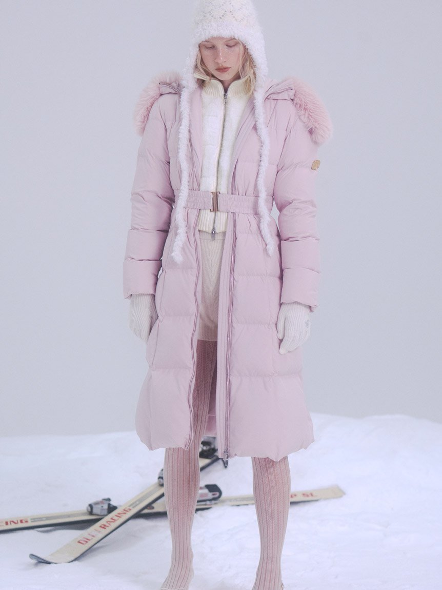 【スナイデル/SNIDEL】の【00サイズあり】スタイルアップフレンチダウンロングコート インテリア・キッズ・メンズ・レディースファッション・服の通販 founy(ファニー) 　ファッション　Fashion　レディースファッション　Fashion for Women　アウター　Coat / Outerwear Collection　コート・ロングコート・ピーコート　Long Coats, Peacoats & More　ウェーブ　Wavy Pattern　エレガント 上品　Elegant　シャーリング　Shirring, Ruched　スマート　Smart, Elegant　フランス　France, French　プレート　Plate, Dish　ポケット　Pocket, Pocket Detail　メタル　Metal, Metal Parts　ラグジュアリー　Luxury, Elegant　冬　Winter / This Winter　おすすめ　Recommended / Our Picks　PNK[066]|ID: prp329100004752353 ipo3291000000034726164