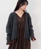 【マイカ ディール/MICA & DEAL】のラクーンデュアルカーディガン 人気、トレンドファッション・服の通販 founy(ファニー) ファッション Fashion レディースファッション Fashion for Women トップス・カットソー Cut & Sew Tops カーディガン・羽織り Layered Style Cardigans インナー Innerwear ダウン Down, Puffer 定番 Standard, Basic Item バランス Balance, Style Balance レース Lace, Lace Fabric エレガント 上品 Elegant thumbnail CHARCOAL|ID: prp329100004752380 ipo3291000000034520149