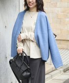 【マイカ ディール/MICA & DEAL】のラクーンデュアルカーディガン 人気、トレンドファッション・服の通販 founy(ファニー) ファッション Fashion レディースファッション Fashion for Women トップス・カットソー Cut & Sew Tops カーディガン・羽織り Layered Style Cardigans インナー Innerwear ダウン Down, Puffer 定番 Standard, Basic Item バランス Balance, Style Balance レース Lace, Lace Fabric エレガント 上品 Elegant thumbnail BLUE|ID: prp329100004752380 ipo3291000000034520152
