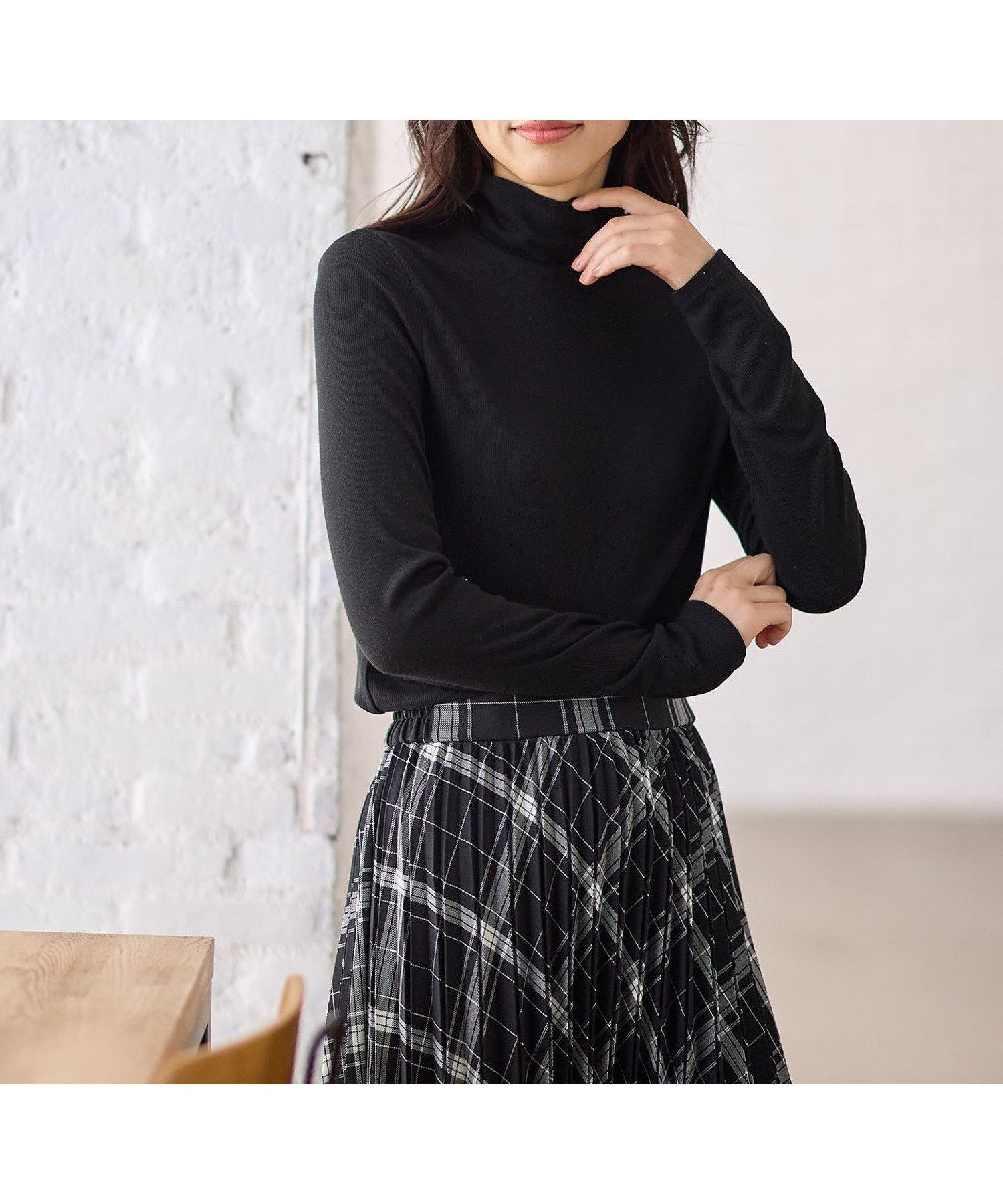 【エニー/ANY】の【洗濯機可】アクリルレーヨンリブタートル インテリア・キッズ・メンズ・レディースファッション・服の通販 founy(ファニー) 　ファッション　Fashion　レディースファッション　Fashion for Women　おすすめ　Recommended / Our Picks　インナー　Innerwear　シンプル　Simple, Minimal　スウェット / スエット　Sweatshirt, Sweatwear　ネックレス　Necklace, Pendant Necklace　ハイネック　High Neck, Mock Neck　再入荷　Restock / Back in Stock　A/W・秋冬　Autumn/Winter　ブラック[005]|ID: prp329100004752389 ipo3291000000034371188