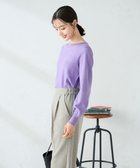 【アー ヴェー ヴェー/a.v.v】の【洗える】ボートネック美ラクるパフスリーブニット 人気、トレンドファッション・服の通販 founy(ファニー) ファッション Fashion レディースファッション Fashion for Women トップス・カットソー Cut & Sew Tops ニット Knit Tops & Sweaters アンサンブル Ensemble Set インナー Innerwear 洗える Machine Washable カーディガン Cardigan, Knitwear ジャケット Jacket, Outerwear スリーブ Sleeve, Long Sleeve / Short Sleeve デコルテ Décolleté, Neckline トレンド Trend, Trending Now 人気 Popular, Best Seller 長袖 Long Sleeve, Full Sleeve ボトム Bottoms, Lower Wear 再入荷 Restock / Back in Stock ビジネス 仕事 通勤 Business / Work / Commuting thumbnail パープル|ID: prp329100004752399 ipo3291000000034532157