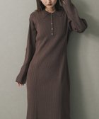 【センスオブプレイス/SENSE OF PLACE by URBAN RESEARCH】のエリツキリブニットワンピース 人気、トレンドファッション・服の通販 founy(ファニー) ファッション Fashion レディースファッション Fashion for Women ワンピース Dresses ニットワンピース Knit Dresses 2025年 2025 2025-2026秋冬・A/W Autumn/Winter 2025–26 AW25–26 冬 Winter / This Winter リラックス Relax, Relaxed Fit エレガント 上品 Elegant A/W・秋冬 Autumn/Winter thumbnail MOCHA|ID: prp329100004752440 ipo3291000000034371739