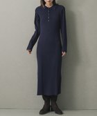 【センスオブプレイス/SENSE OF PLACE by URBAN RESEARCH】のエリツキリブニットワンピース 人気、トレンドファッション・服の通販 founy(ファニー) ファッション Fashion レディースファッション Fashion for Women ワンピース Dresses ニットワンピース Knit Dresses 2025年 2025 2025-2026秋冬・A/W Autumn/Winter 2025–26 AW25–26 冬 Winter / This Winter リラックス Relax, Relaxed Fit エレガント 上品 Elegant A/W・秋冬 Autumn/Winter thumbnail NAVY|ID: prp329100004752440 ipo3291000000034371740