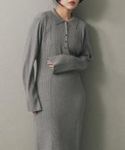 【センスオブプレイス/SENSE OF PLACE by URBAN RESEARCH】のエリツキリブニットワンピース GRAY|ID: prp329100004752440 ipo3291000000034659913