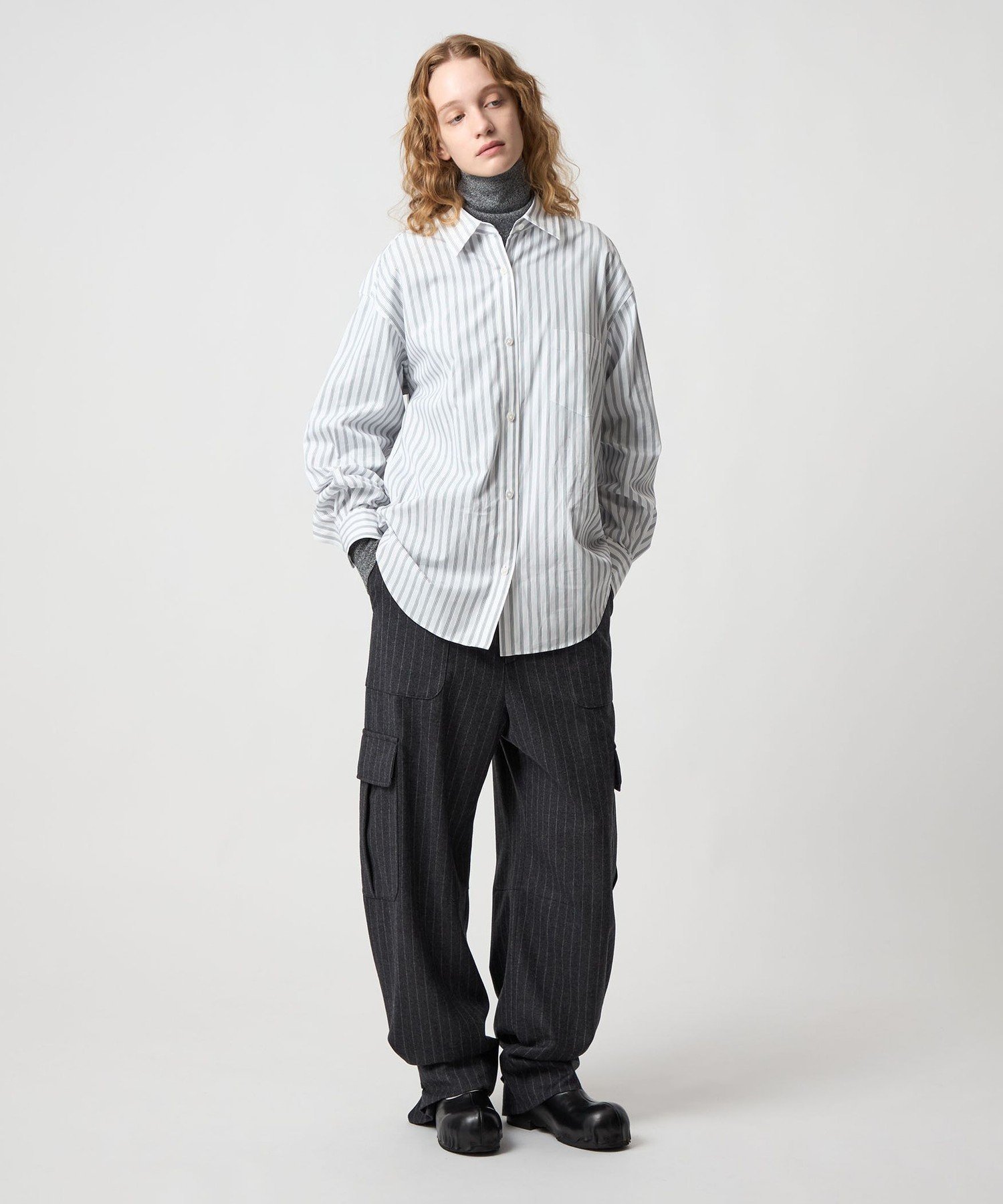 【ビューティ&ユース ユナイテッドアローズ/BEAUTY&YOUTH / UNITED ARROWS】の6(ROKU) コットン シャツ インテリア・キッズ・メンズ・レディースファッション・服の通販 founy(ファニー)  ファッション Fashion レディースファッション Fashion for Women トップス・カットソー Cut & Sew Tops シャツ・ブラウス・オフィスカジュアル Elegant Blouses & Button-Ups インナー Innerwear ジャケット Jacket, Outerwear ストライプ Stripe, Striped Pattern ベスト Vest, Waistcoat その他1|ID: prp329100004752445 ipo3291000000034371782