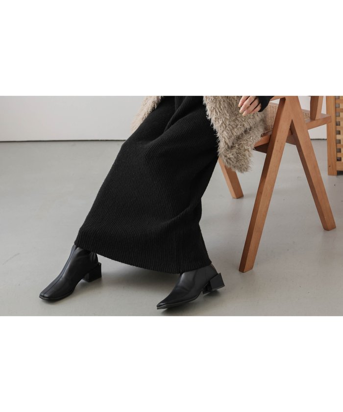 【ラジュール/Lajour】のリブニットワンピース インテリア・キッズ・メンズ・レディースファッション・服の通販 founy(ファニー) https://founy.com/ ファッション Fashion レディースファッション Fashion for Women ワンピース Dresses ニットワンピース Knit Dresses アクリル Acrylic Material インナー Innerwear シンプル Simple, Minimal トレンド Trend, Trending Now |ID: prp329100004752448 ipo3291000000035152668