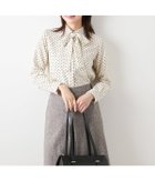 【ニューヨーカー/NEWYORKER】のアムンゼンドットプリント 長袖ボウタイブラウス 人気、トレンドファッション・服の通販 founy(ファニー) ファッション Fashion レディースファッション Fashion for Women トップス・カットソー Cut & Sew Tops シャツ・ブラウス・オフィスカジュアル Elegant Blouses & Button-Ups インナー Innerwear シンプル Simple, Minimal ジャケット Jacket, Outerwear ドット Polka Dot, Dot Pattern 長袖 Long Sleeve, Full Sleeve フォーマル Formal, Dressy プリント Print, Printed Pattern ベーシック Basic, Essential リボン Ribbon, Bow A/W・秋冬 Autumn/Winter エレガント 上品 Elegant thumbnail アイボリー|ID: prp329100004752469 ipo3291000000034504497