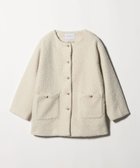 【ユナイテッドアローズ/UNITED ARROWS】のボア ノーカラー ミドルカーディガン A DAY IN THE LIFE 人気、トレンドファッション・服の通販 founy(ファニー) ファッション Fashion レディースファッション Fashion for Women トップス・カットソー Cut & Sew Tops カーディガン・羽織り Layered Style Cardigans カーディガン Cardigan, Knitwear タートル Turtleneck, Turtle Collar トレンド Trend, Trending Now バランス Balance, Style Balance プリーツ Pleats, Pleated ミドル Middle Length, Mid Height メタル Metal, Metal Parts 冬 Winter / This Winter アウトレット Outlet / Clearance ビジネス 仕事 通勤 Business / Work / Commuting thumbnail OFF WHITE|ID: prp329100004752473 ipo3291000000034372062