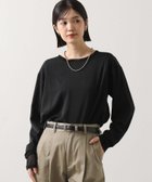 【グレディブリリアン/Gready Brilliant】のGready Brilliant/2_Pe袖チュール切替ボート 人気、トレンドファッション・服の通販 founy(ファニー) ファッション Fashion レディースファッション Fashion for Women トップス・カットソー Cut & Sew Tops インナー Innerwear カフス Cuff Design シンプル Simple, Minimal ダブル Double, Double-Breasted チュール Tulip, Tulip Motif プレート Plate, Dish エレガント 上品 Elegant 切替 Switching, Contrast Panel thumbnail BLK|ID: prp329100004752484 ipo3291000000034372202