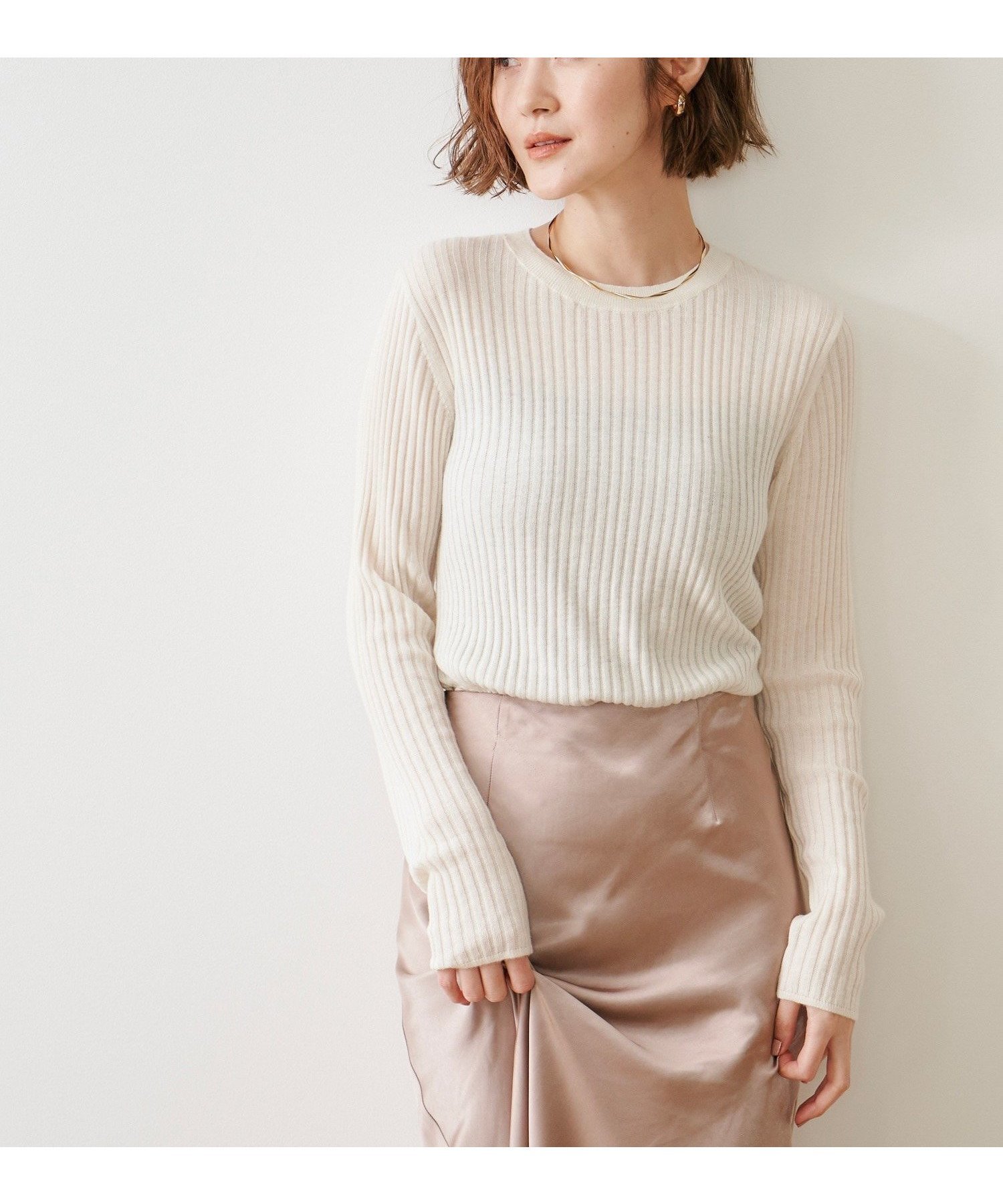 【スタイルドア/STYLEDOOR】のシルケットシアーリブプルオーバー インテリア・キッズ・メンズ・レディースファッション・服の通販 founy(ファニー)  ファッション Fashion レディースファッション Fashion for Women トップス・カットソー Cut & Sew Tops カジュアルプルオーバー・ニットトップス Pullovers & Knit Tops / Casual Pullovers インナー Innerwear 洗える Machine Washable キャミ Camisole, Cami Top キャミソール Camisole, Spaghetti Strap Top コンパクト Compact, Small Size シルケット Silket, Silky Cotton シンプル Simple, Minimal ジャケット Jacket, Outerwear タンク Tank Top, Sleeveless Top タートル Turtleneck, Turtle Collar タートルネック Turtleneck, High Neck トレンド Trend, Trending Now パーカー Hoodie, Parka フィット Fit, Slim Fit フェミニン Feminine, Girly ボトム Bottoms, Lower Wear リブニット Rib Knit, Ribbed Knit リラックス Relax, Relaxed Fit ホワイト|ID: prp329100004752509 ipo3291000000034372497