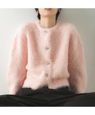 【アーバンリサーチ/URBAN RESEARCH】のブラッシュシャギーニットカーディガン ピンク|ID: prp329100004752520 ipo3291000000034644002