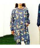 【ゴースローキャラバン/go slow caravan】の寝るまで気持ちいい総柄スムースワンピース (WOMENS) 人気、トレンドファッション・服の通販 founy(ファニー) ファッション Fashion レディースファッション Fashion for Women ワンピース Dresses おすすめ Recommended / Our Picks なめらか Smooth, Silky Texture インナー Innerwear セットアップ Set-Up, Coordinated Outfit プリント Print, Printed Pattern リラックス Relax, Relaxed Fit 今季 This Season, Current Season 定番 Standard, Basic Item 犬 Dog thumbnail ダークパープル|ID: prp329100004752521 ipo3291000000034372599