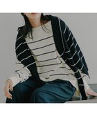 【スタディオ クリップ/studio CLIP】の【新色追加】12ゲージコットンミックスアソートニットプルオーバー 人気、トレンドファッション・服の通販 founy(ファニー) ファッション Fashion レディースファッション Fashion for Women トップス・カットソー Cut & Sew Tops ニット Knit Tops & Sweaters カジュアルプルオーバー・ニットトップス Pullovers & Knit Tops / Casual Pullovers おすすめ Recommended / Our Picks アクリル Acrylic Material ショルダー Shoulder, Shoulder Strap シンプル Simple, Minimal ドロップ Drop Shoulder, Dropped Style ビスチェ Bustier, Corset Top ベスト Vest, Waistcoat ボーダー Border, Stripe ワイド Wide, Wide Fit 秋 Autumn thumbnail オフホワイト×ネイビーボーダー01|ID: prp329100004752535 ipo3291000000034585754