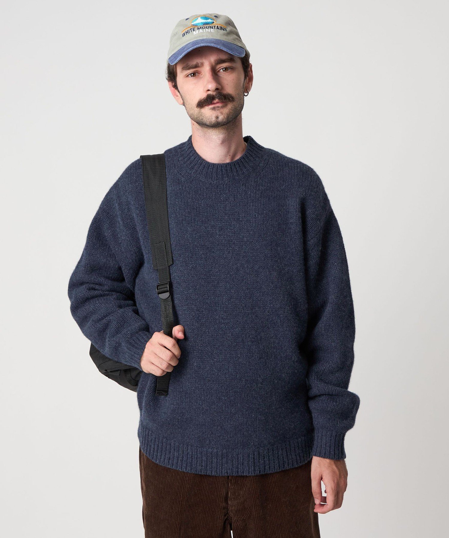 【ビューティ&ユース ユナイテッドアローズ/BEAUTY&YOUTH / UNITED ARROWS / MEN】のSteven Alan ハミルトンラムズウール ハイクルーネック ニット NARROW インテリア・キッズ・メンズ・レディースファッション・服の通販 founy(ファニー) ファッション Fashion メンズファッション Fashion for Men シンプル Simple, Minimal バランス Balance, Style Balance ファブリック Fabric, Textile フィット Fit, Slim Fit リラックス Relax, Relaxed Fit ルーズ Loose, Oversized NAVY|ID: prp329100004752590 ipo3291000000034549912