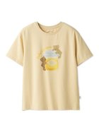 【ジェラート ピケ/gelato pique】のはちみつベア柄ワンポイントTシャツ YEL[032]|ID: prp329100004752689 ipo3291000000034540104